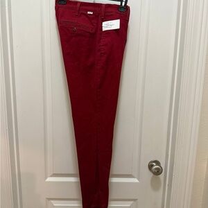 Levi’s Slim Red Chinos.  28x30
